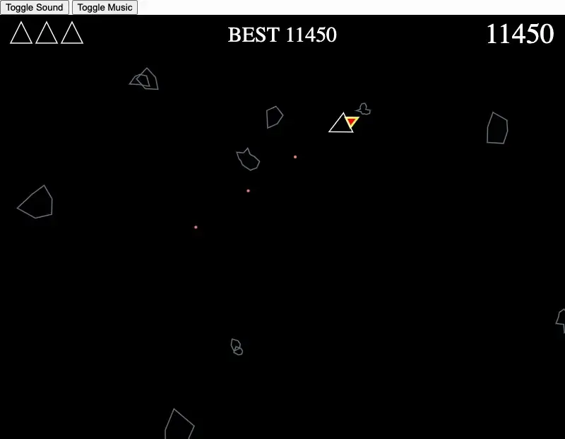 GeoAsteroids Screenshot